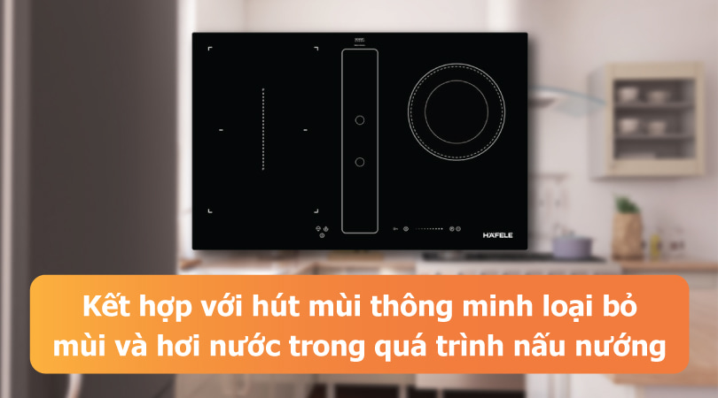 Hafele HC-IHH80A 539.66.698 - Loại bỏ mùi và hơi nước khi nấu